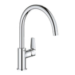 GROHE 31233001 BAUEDGE C-SPOUT KITCHEN SINK MIXER