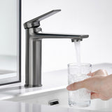 AALTO 7002GM GUN METAL BASIN MIXER