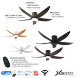 BESTAR Smart Ceiling Fan VITO-5