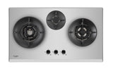 FUJIOH 3 Burner Gas Hob with 1 Double Inner Flame Burner FH-GS7030 SVSS
