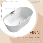 YUUBATH Free Standing Bathtub FINN