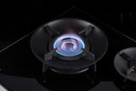 FUJIOH 3 Burner Gas Hob with 1 Double Inner Flame Burner FH-GS7030 SVSS