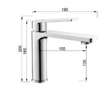 NEXUS NF-41001 BASIN MIXER