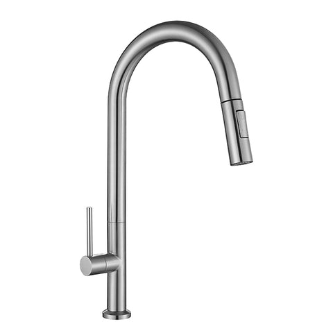 ZAFFiRO PT-514SS S/STEEL PULL OUT SINK TAP