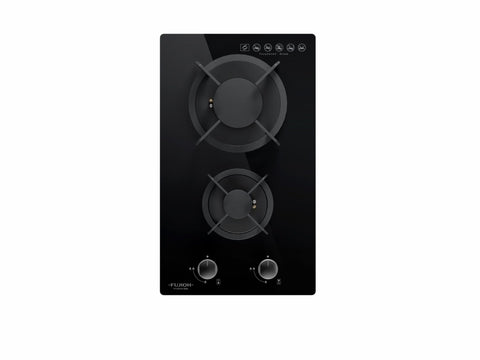 FUJIOH Domino Gas Hob with 2 Burner FH-GS2525 SVGL