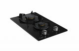 FUJIOH Domino Gas Hob with 2 Burner FH-GS2525 SVGL
