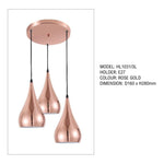 PENDANT LIGHT HL1031/3L
