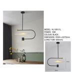 PENDANT LIGHT HL1091/1LB