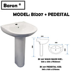 BARON Pedestal Basin BS207