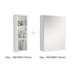 ZAFFIRO Mirror Cabinet with Side Cabinet