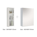ZAFFIRO Mirror Cabinet with Side Cabinet