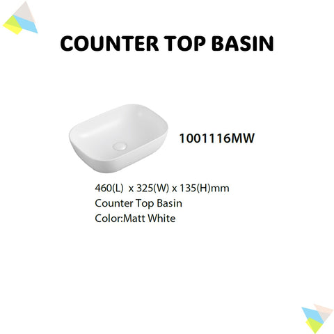 Counter Top Basin 1001116MW