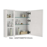ZAFFIRO Mirror Cabinet with Side Cabinet