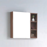 ZAFFIRO Mirror Cabinet with Side Cabinet