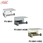 FIDELIS PAPPER HOLDER WITH PHONE SHELF
