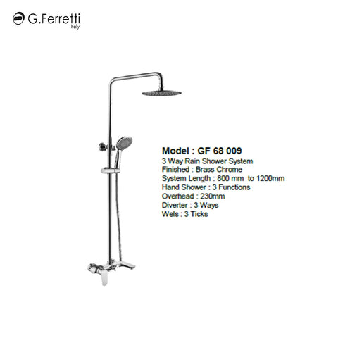 G.FERRETTI Rainshower Set GF68009