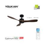 (ACORN) YOUKAIN OPTIMUM 668 Smart Ceiling Fan (without Hugger)