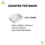 Counter Top Basin 1001119WMB