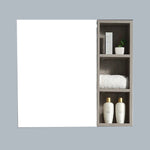 ZAFFIRO Mirror Cabinet with Side Cabinet