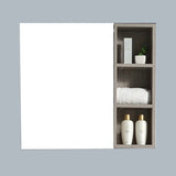ZAFFIRO Mirror Cabinet with Side Cabinet