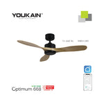 (ACORN) YOUKAIN OPTIMUM 668 Smart Ceiling Fan (without Hugger)