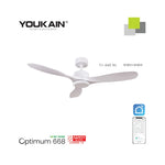 (ACORN) YOUKAIN OPTIMUM 668 Smart Ceiling Fan (without Hugger)