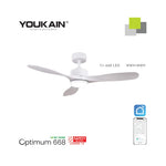 (ACORN) YOUKAIN OPTIMUM 668 Smart Ceiling Fan (without Hugger)