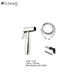 G.FERRETTI Bidet Spray Set (With Holder & Hose)