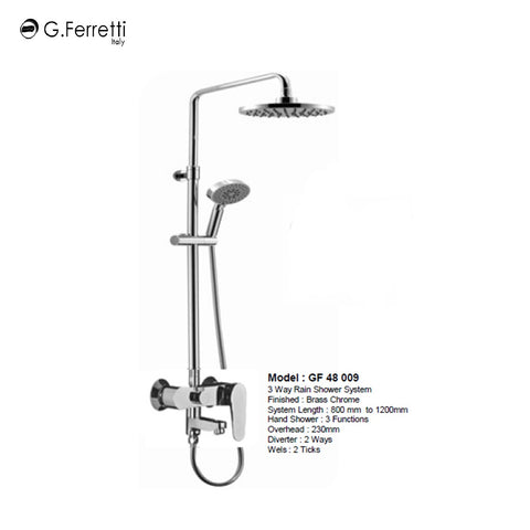 G.FERRETTI Rainshower Set GF48009