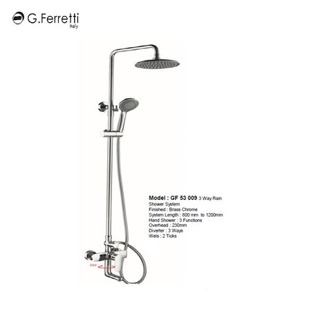 G.FERRETTI Rainshower Set GF53009