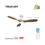 (ACORN) YOUKAIN OPTIMUM 668 Smart Ceiling Fan (without Hugger)