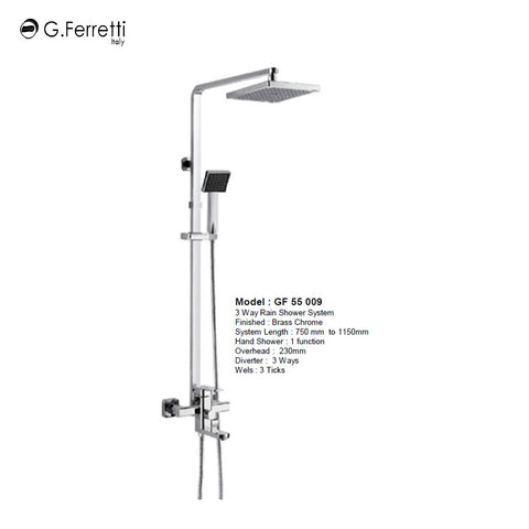 G.FERRETTI Rainshower Set GF55009