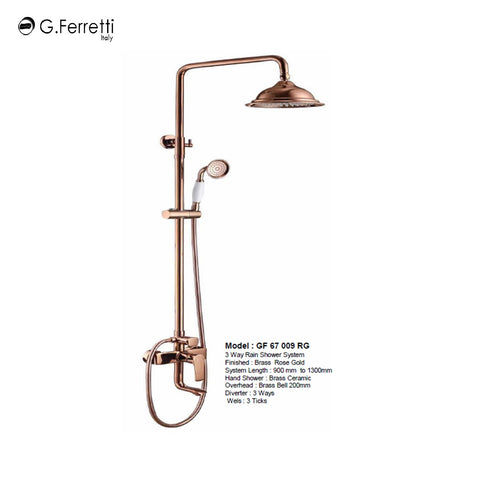 G.FERRETTI Rainshower Set GF67009RG