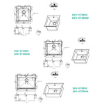 EVITA SUS 316 Kitchen Sink Topmount Single Bowl EKS-ST SERIES