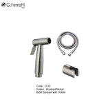 G.FERRETTI Bidet Spray Set (With Holder & Hose)