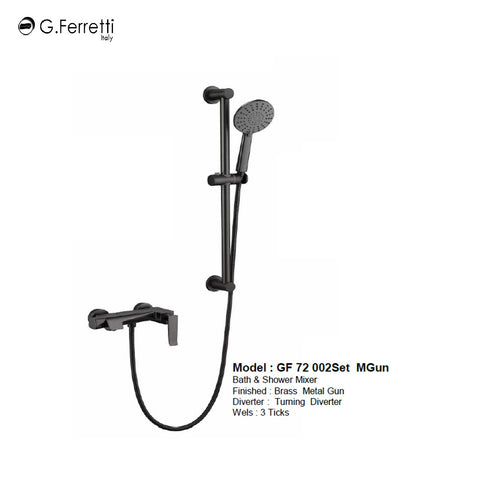 G.FERRETTI Handshower Set GF72002MGUN