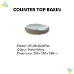 Counter Top Basin DB.2505MW