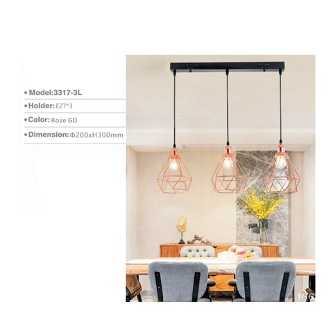 PENDANT LIGHT 3317-3L