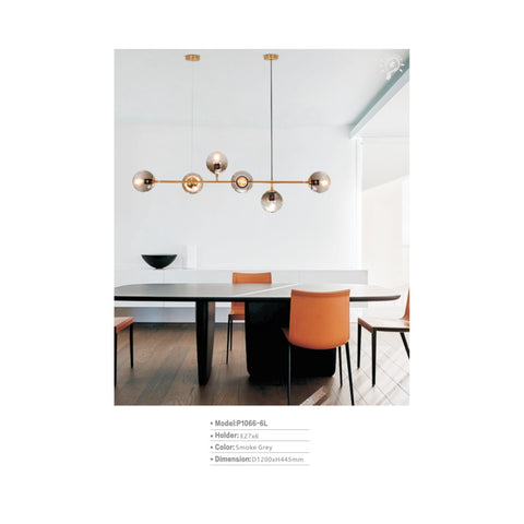 PENDANT LIGHT P1066-6L