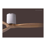 SPIN Ceiling Fan with/without Light OAK x QUINCY