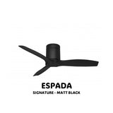 SPIN Ceiling Fan with/without Light- SIMPLY ESPADA