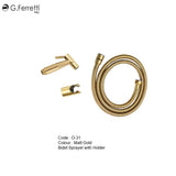 G.FERRETTI Bidet Spray Set (With Holder & Hose)
