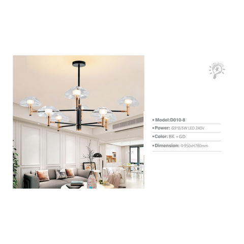 PENDANT LIGHT D010-8L