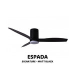 SPIN Ceiling Fan with/without Light- SIMPLY ESPADA