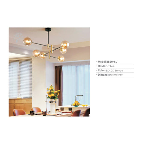 PENDANT LIGHT 8850-6L
