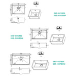 EVITA SUS 316 Kitchen Sink Undermount Single Bowl EKS-SU SERIES
