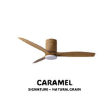 SPIN Ceiling Fan with/without Light SWEET CARAMEL