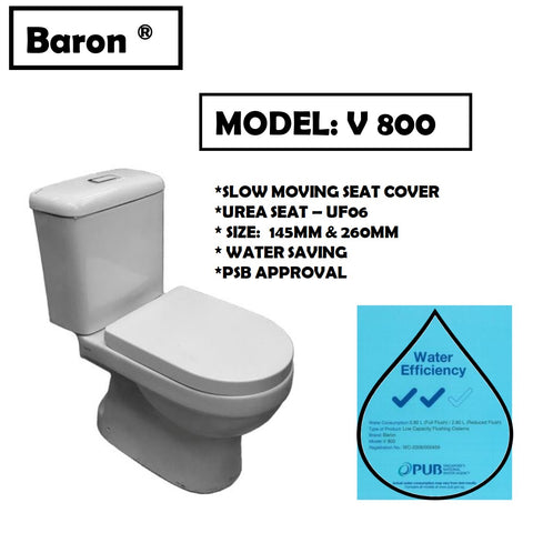 BARON Two Piece Water Closet V 800
