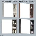 ZAFFIRO Mirror Cabinet with Side Cabinet