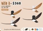 BESTAR Smart Ceiling Fan VITO-3